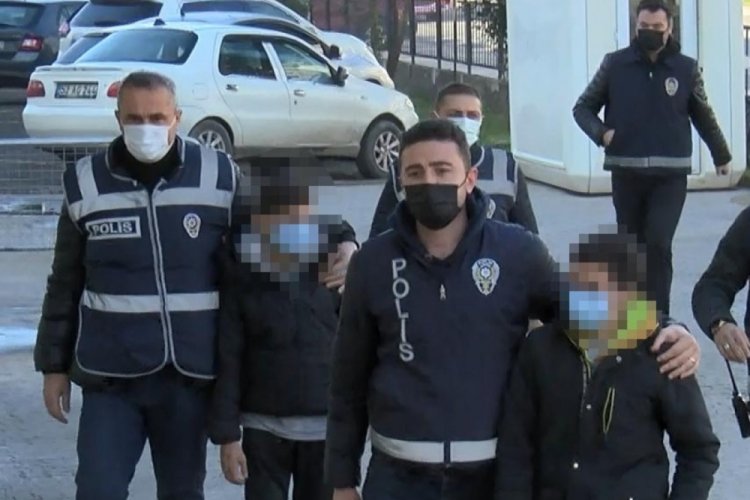 Galeriden cip &ccedil;almışlardı... O &ccedil;ocuklar yakalandı