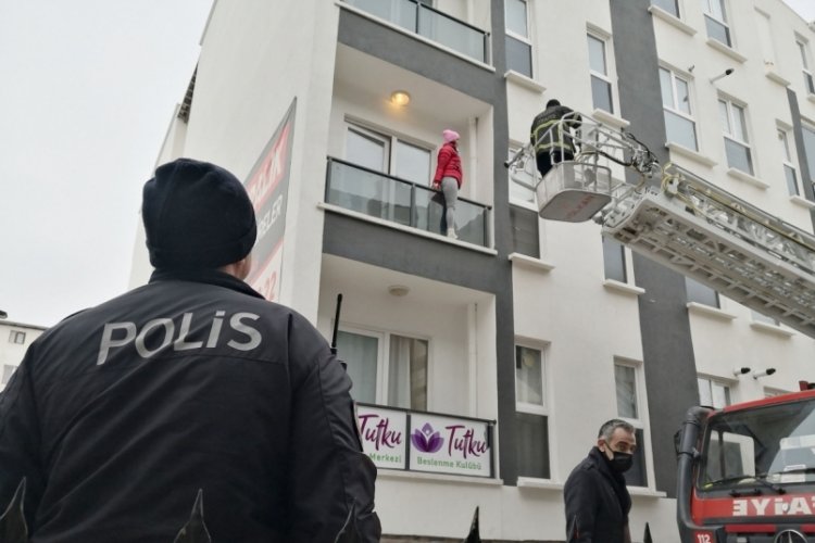 2 hafta rezidansta kilitli kalan kadın kurtarıldı
