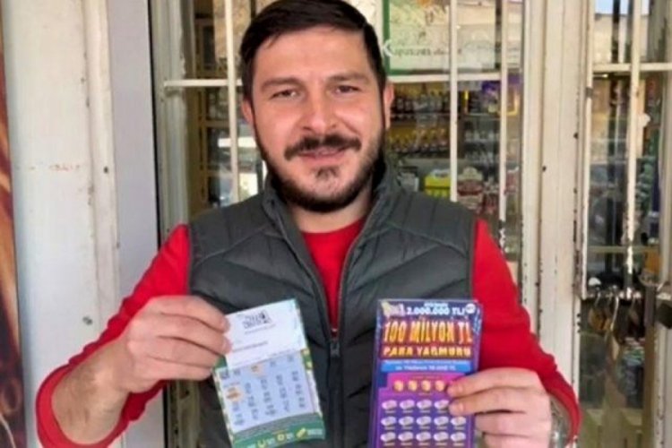20 liralık Kazı Kazan oynadı, 1 Milyon TL kazandı!