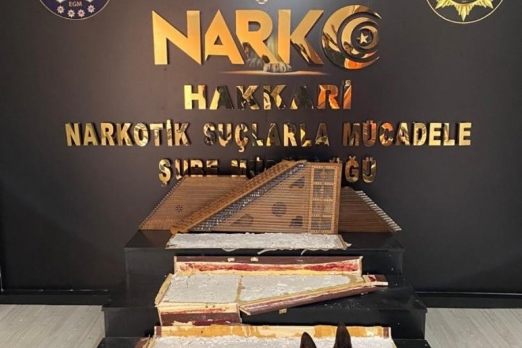 Enstr&uuml;man kılıfında metamfetamin ele ge&ccedil;irildi