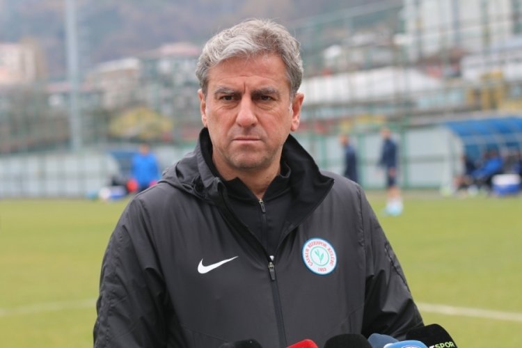 Hamza Hamzaoğlu ''Kaleciler hen&uuml;z tam hazır değil''
