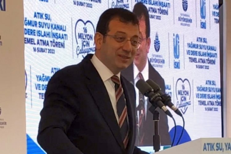 Ekrem İmamoğlu Avcılar'da temel atma t&ouml;renine katıldı