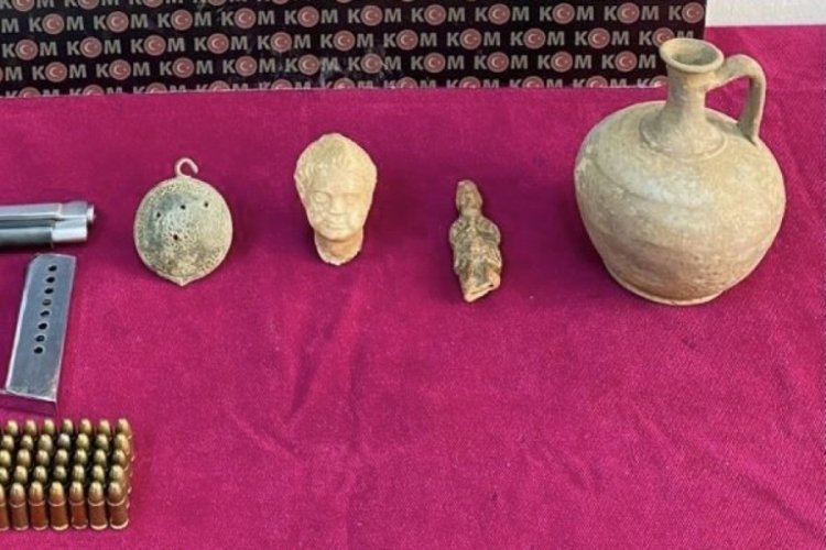 İzmir'de Roma ve Bizans d&ouml;nemine ait tarihi eserler ele ge&ccedil;irildi