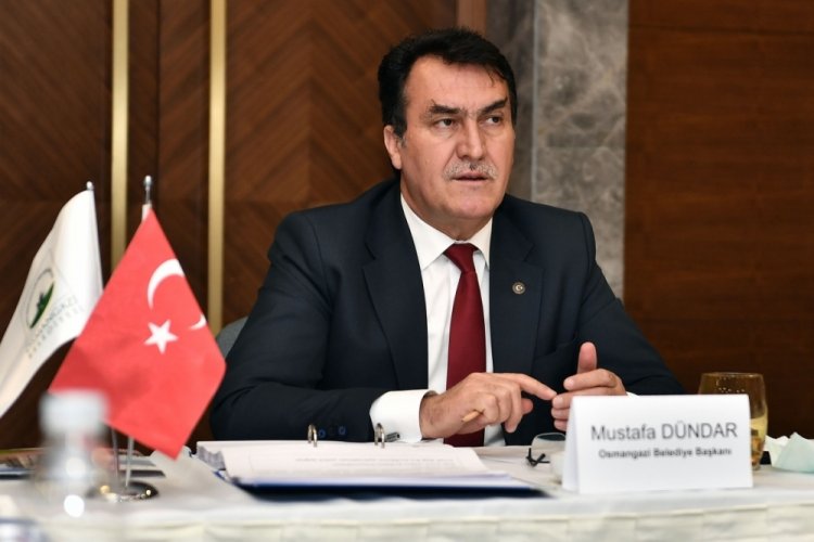 Bursa'da Başkan D&uuml;ndar, "Biz, hizmet i&ccedil;in varız" dedi