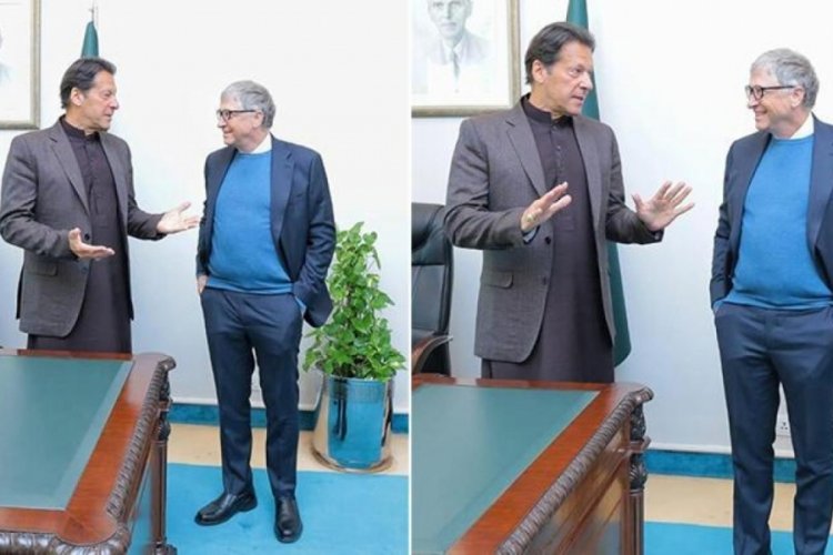 Bill Gates ilk kez Pakistan'da