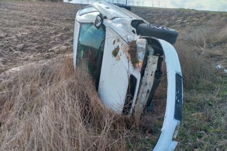 İş g&ouml;r&uuml;şmesine giderken canından oluyordu