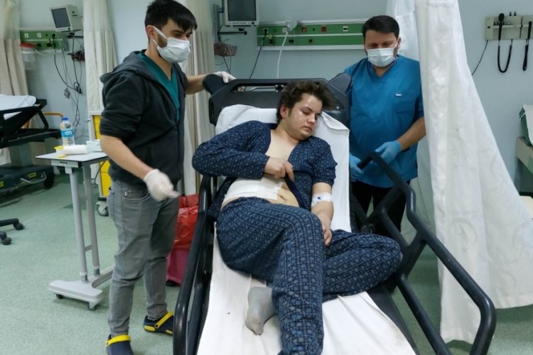 Samsun'da kaynak yapılan tankerde patlama: 3 yaralı