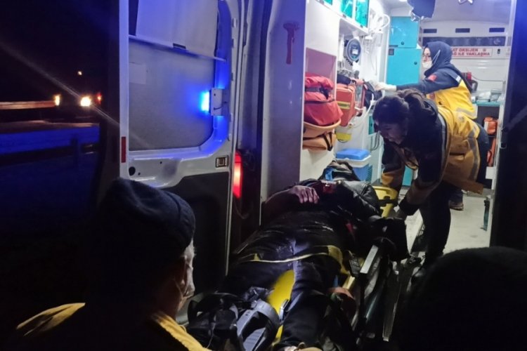 Otomobilin &ccedil;arptığı şahıs feci şekilde hayatını kaybetti