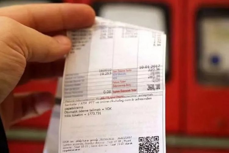 4 kişilik bir ailenin faturası 408 TL'ye y&uuml;kseldi