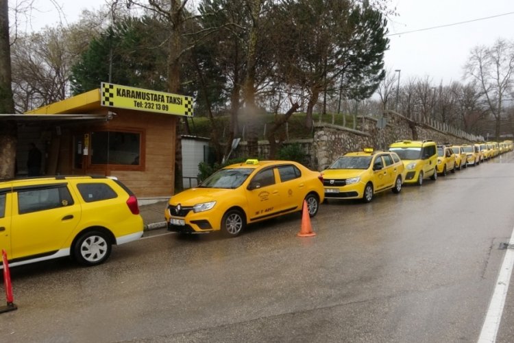 Bursa'da taksimetrelere zam ayarı