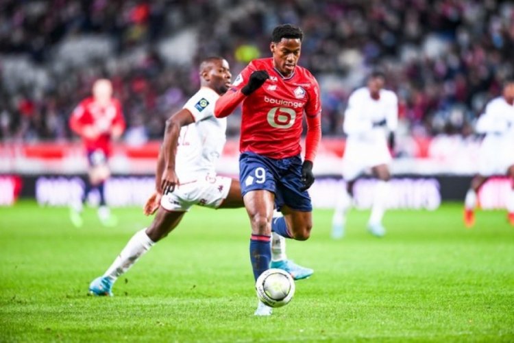 Lille - Metz ma&ccedil;ı başladığı gibi bitti