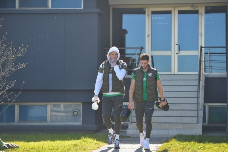 Bursaspor'un Ankara yolcuğu başladı