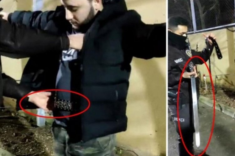 Yabancı uyruklu şahsın &uuml;zerinden kemer şeklinde kılı&ccedil; &ccedil;ıktı