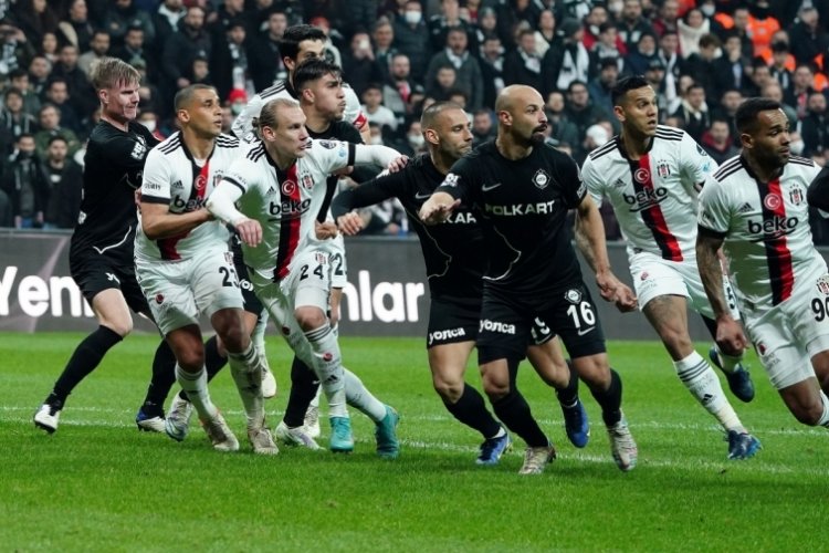 Beşiktaş 3 puanı tek golle kaptı