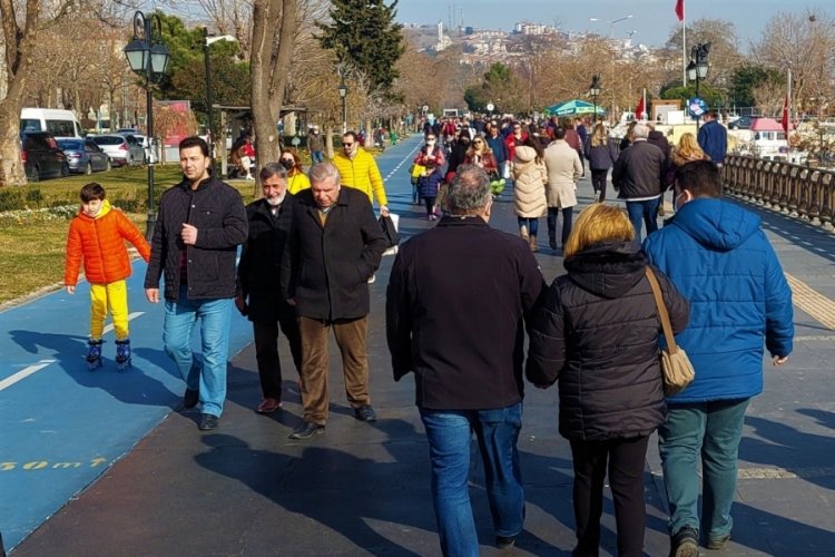 Tekirdağ'da sahillerde atım atacak yer kalmadı