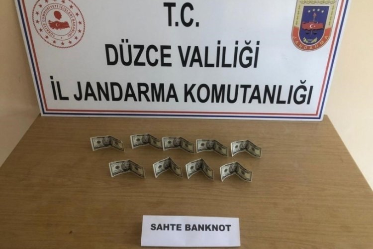 Sahte dolarla yakalandı serbest bırakıldı