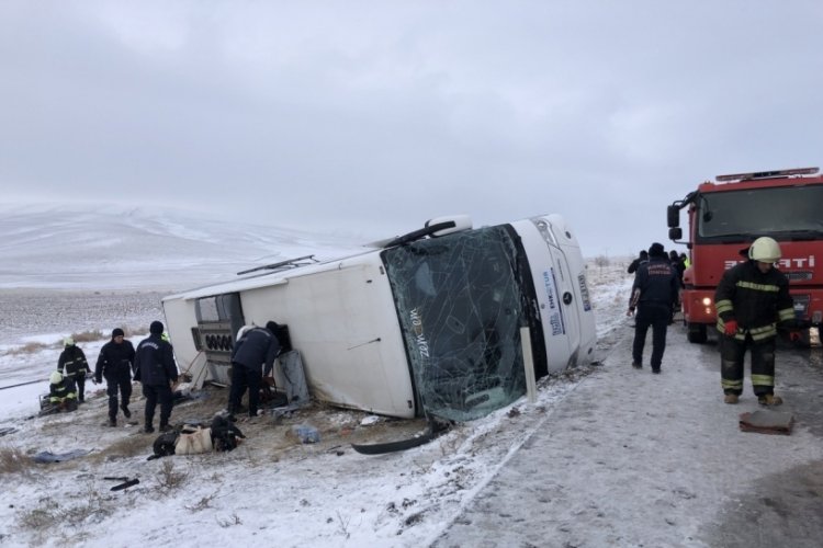 Konya'daki tur otob&uuml;s&uuml; kazasında şof&ouml;re tutuklama