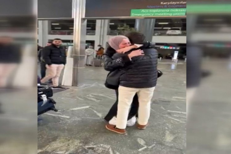 Suriyeli kardeşlerin hasreti 6 yıl sonra İstanbul Havalimanı'da sona erdi