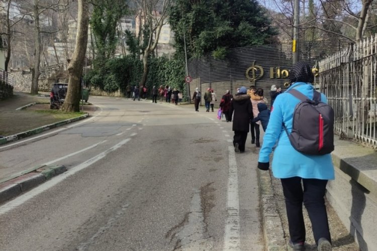 Bursa'da tarihte yolculuk yapıldı