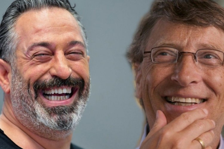 &Uuml;nl&uuml; komedyen Cem Yılmaz, 'Bill Gates'ten gelen mesajı paylaştı