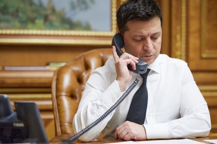 Zelenskiy, Macron ve Scholz ile Rusya G&uuml;venlik Konseyi toplantısını g&ouml;r&uuml;şt&uuml;