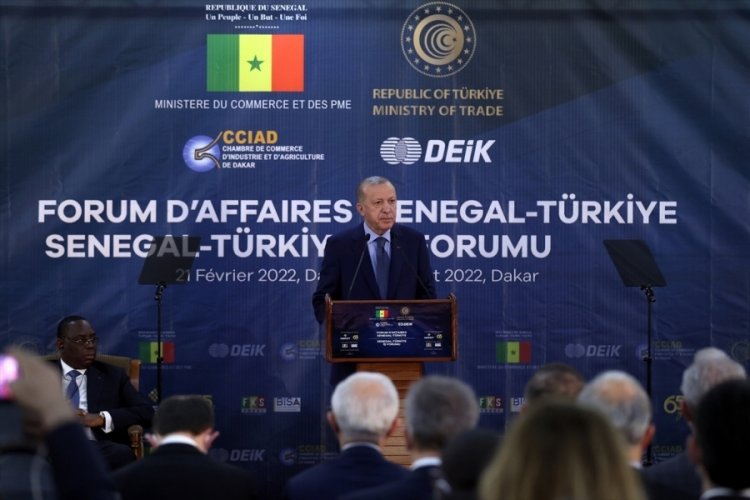 Cumhurbaşkanı Erdoğan, yeni ekonomi modelini Senegal'e &ouml;nerdi
