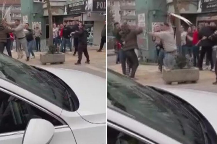G&ouml;renler &ccedil;ığlık &ccedil;ığlığa kaldı! Z&uuml;lfikar kılı&ccedil;lı kavga