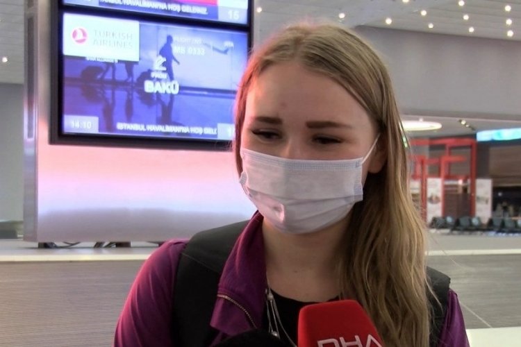 İstanbul'a gelen Ukraynalılar son durumu paylaştı