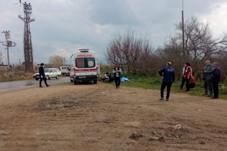 Kamyonun &ccedil;arpıp ka&ccedil;tığı kişi olay yerinde can verdi