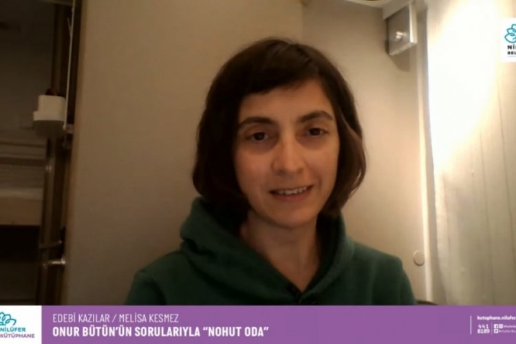 Bursa'da Melisa Kesmez Edebi Kazılar'a konuk oldu