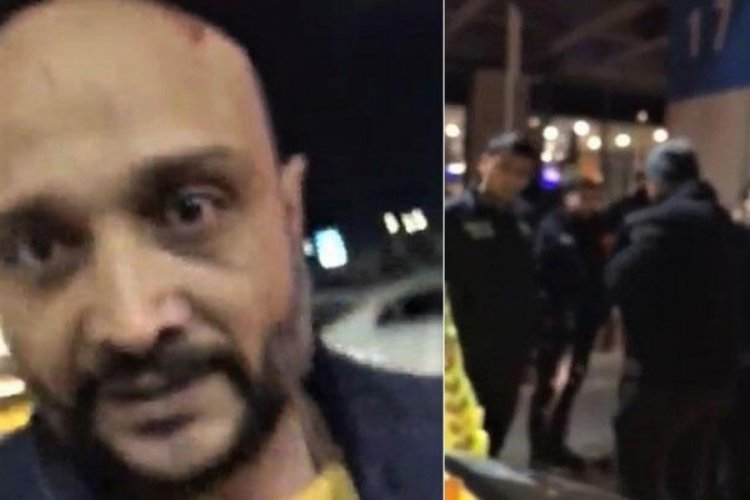 Yolcu aldı diye telsizle saldırıya uğradı!