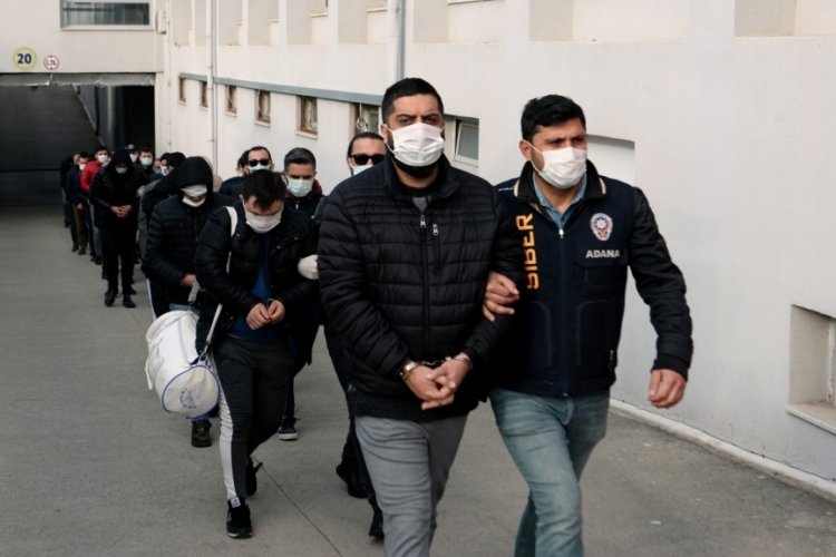 Adana'daki yasa dışı bahis operasyonu ş&uuml;phelileri adliyede