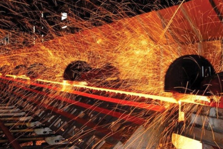 &Ccedil;elik &uuml;retiminde y&uuml;zde 7.8 azalma