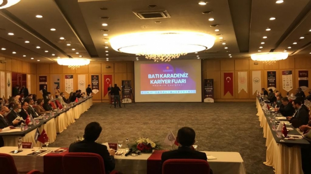 Batı Karadeniz Kariyer Fuarı hazırlık &ccedil;alışmaları başladı