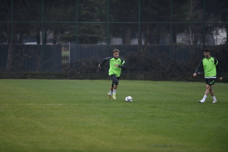 Bursaspor'da Boluspor ma&ccedil;ı hazırlıkları başladı