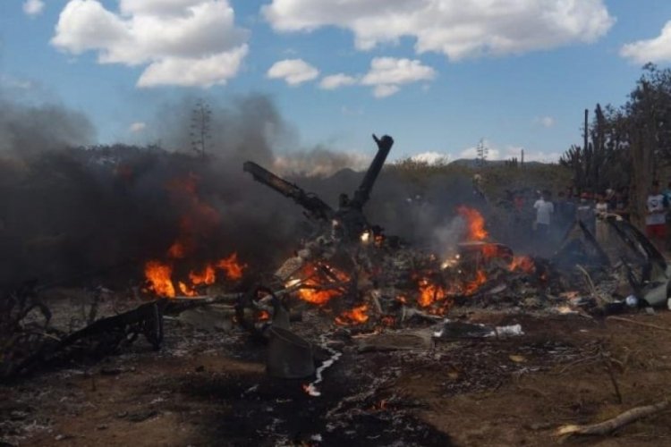 Venezuela'da askeri helikopter d&uuml;şt&uuml;: 2 &ouml;l&uuml;, 2 yaralı