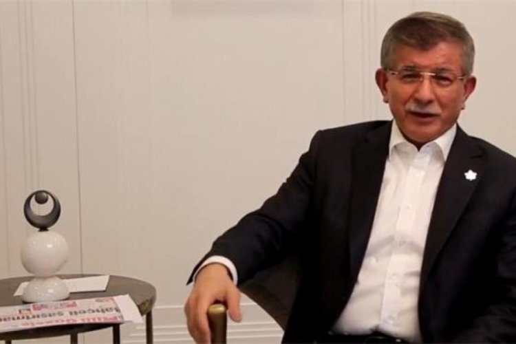 Davutoğlu: Sayın Bah&ccedil;eli, sizin g&ouml;z&uuml;n&uuml;z&uuml; kan b&uuml;r&uuml;m&uuml;ş