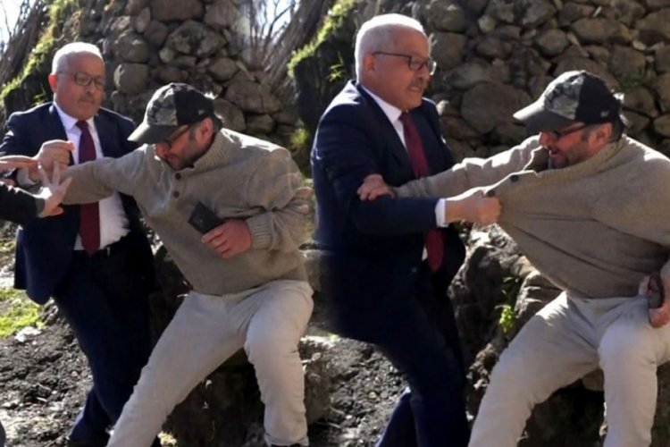 Belediye Başkanı'ndan vatandaşa saldırı