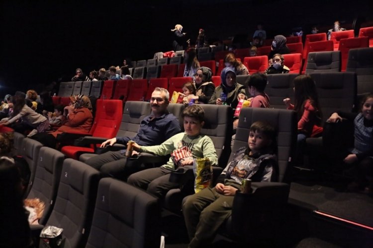 Bursa'da G&uuml;rsulu &ccedil;ocuklara &ccedil;evre bilinci