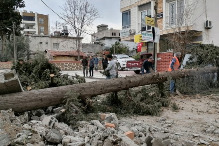 Hatay'ı fırtına vurdu: Okullar tatil edildi