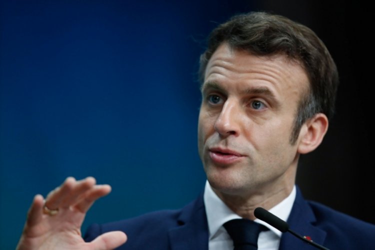 Macron: "Rusya'ya ağır yaptırım uygulanacak"