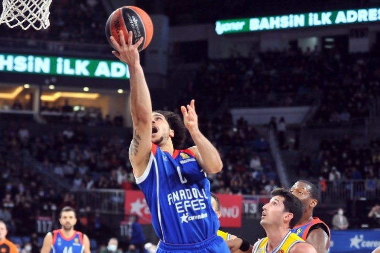 THY Euroleague: Anadolu Efes: 109 - Maccabi Tel Aviv: 77