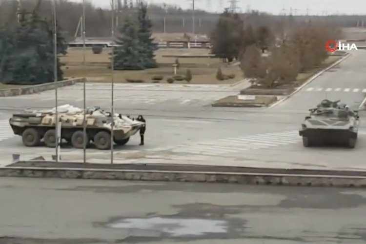 Ukrayna, Rus birliklerin girmeye &ccedil;alıştığı askeri b&ouml;lgeyi koruyor
