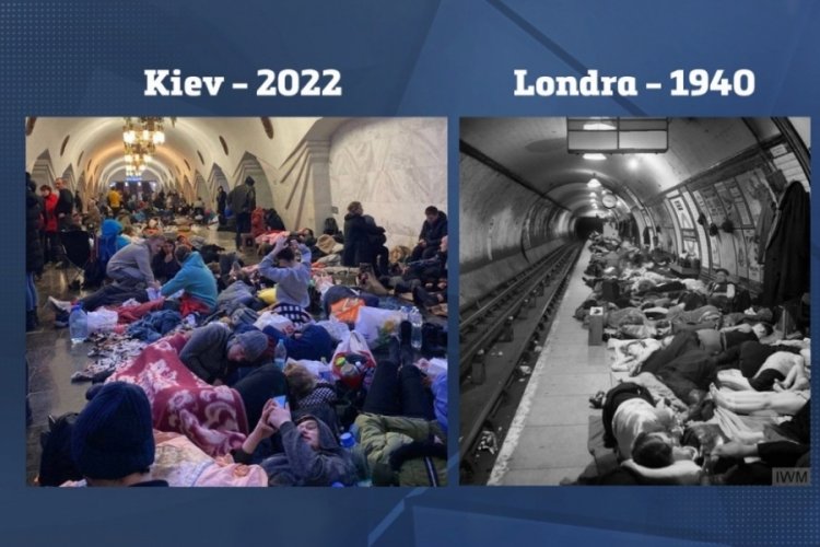 İki ayrı tarihten iki benzer fotoğraf...