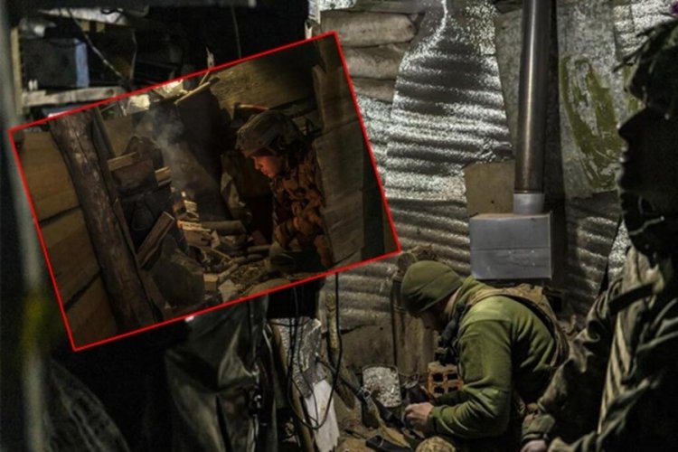 Kiev'de otellerde kalanlar da sığınaklara alındı