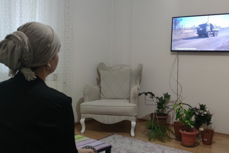 Kendisi Bursa'da ama kalbi Ukrayna'da atıyor