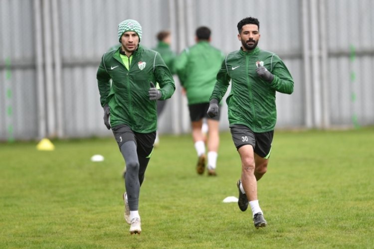 Bursaspor dayanıklılık antrenmanı yaptı