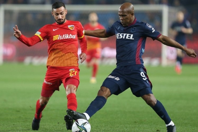 Trabzonspor, Kayserispor karşısında 90+8'de g&uuml;ld&uuml;