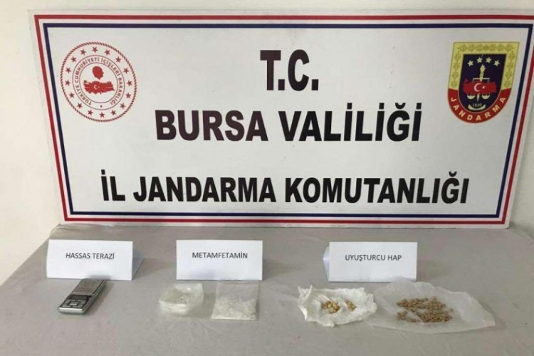 Bursa'da jandarmadan uyuşturucu operasyonu&nbsp;