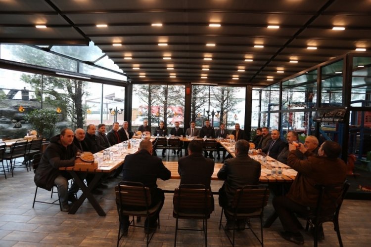 Bursa G&uuml;rsu'da muhtarlar mahallelerinin ihtiya&ccedil;larını anlattı